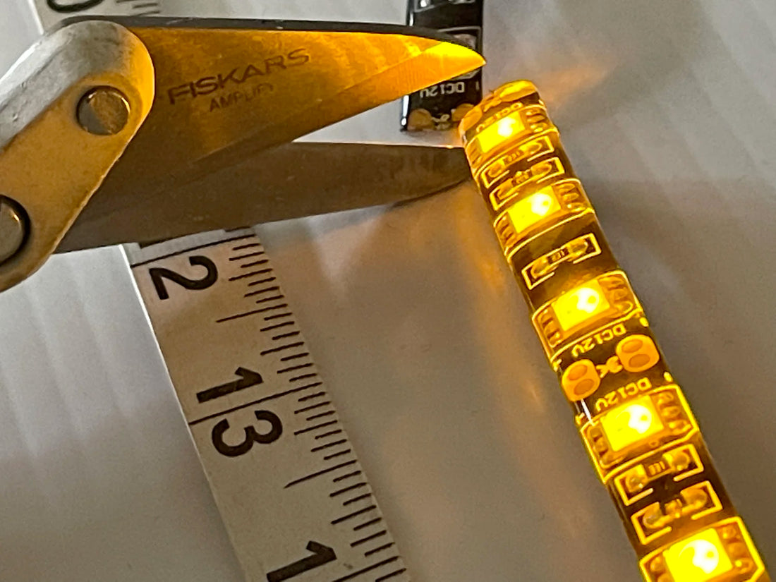 How to cut LED Strips, here is how to do it