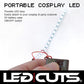 12 inch LED Strips Cosplayer lights portable string light for cosplay party costume HUBOPTIC® Portable DIY lights