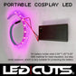 12 inch LED Strips Cosplayer lights portable string light for cosplay party costume HUBOPTIC® Portable DIY lights