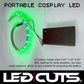 12 inch LED Strips Cosplayer lights portable string light for cosplay party costume HUBOPTIC® Portable DIY lights