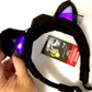 Cosplayer Kitty Cat Ears - Youtuber Neko Cat Rave Costume Light Up Ears Sound Reactive HUBOPTIC® Gear Customization ledgears110025