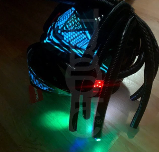 Predator Robot Alien Helmet HUBOPTIC® LED Helmet Sound Reactive illuminated Helmet ledhelmet12001