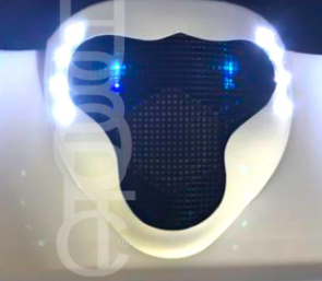 Cyborg Ape LED Mask HUBOPTIC® DJ mask Sound Reactive Light Up Mask ledmask21001